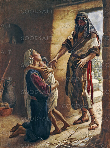 Elijah Brings Boy Back to Life