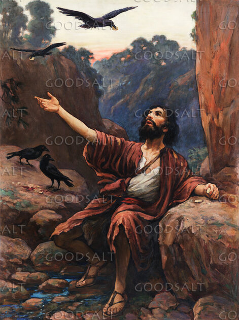 Elijah Fed by the Ravens