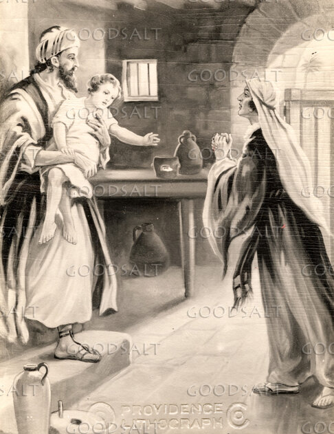 Elijah Helping a Mother