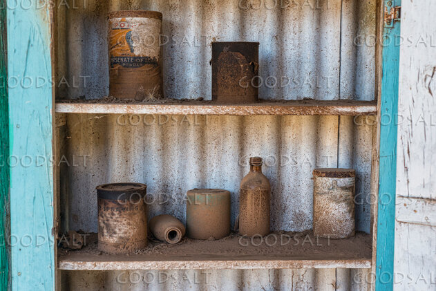 heritage remains An abandoned farm house