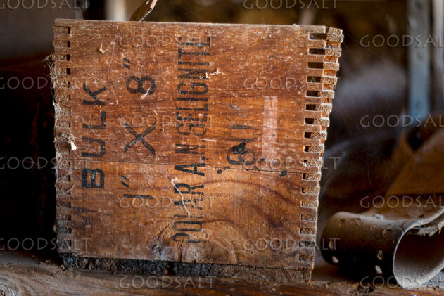 heritage remains An abandoned farm house