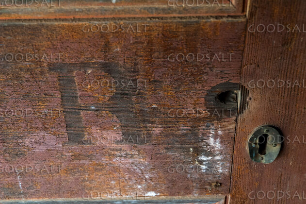 Heritage remains of derelict country hotel.