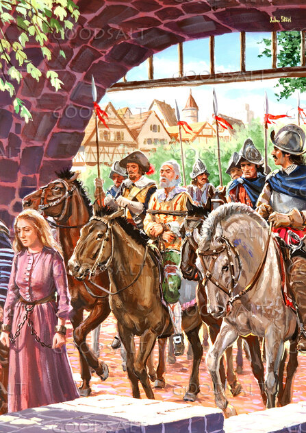 Huguenots Persecuted by Soldiers