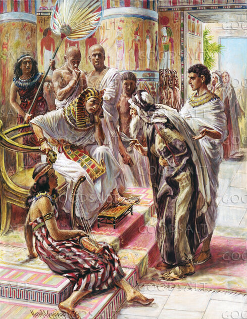 Jacob Before Pharaoh