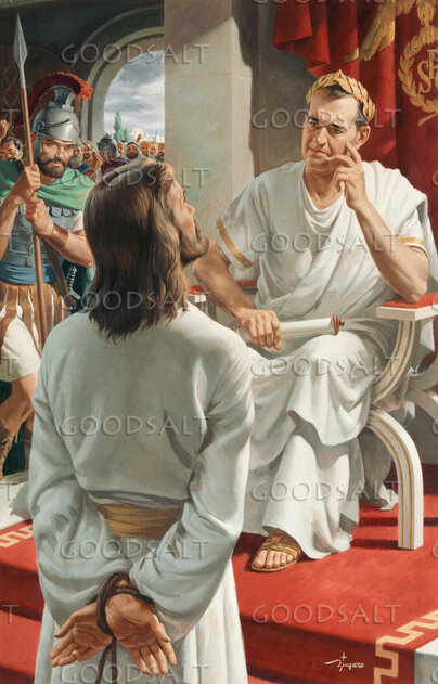 Jesus and Pilate