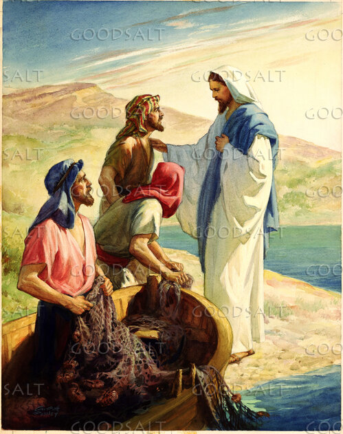 Jesus and the Fishermen