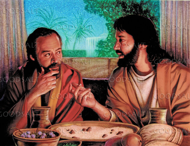 Jesus Ate With Zacchaeus