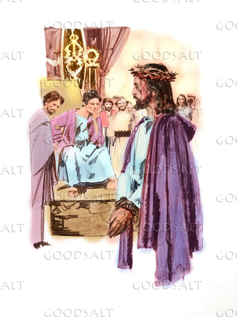 Jesus Before Governor Pilate