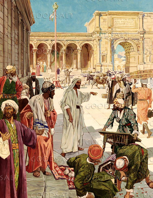 Jesus Cleanses the Temple from Defilement