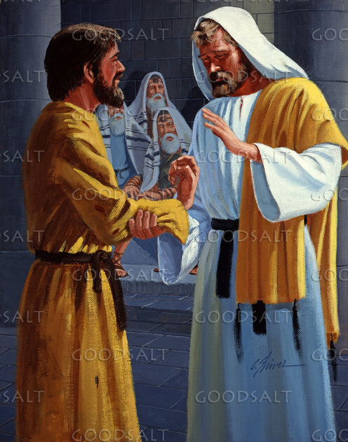 Jesus Heals a Man's Withered Hand