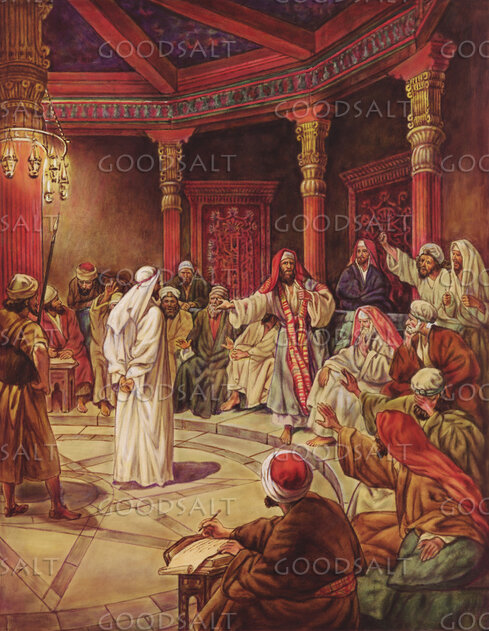 Jesus Is Accused of Blasphemy and Condemned