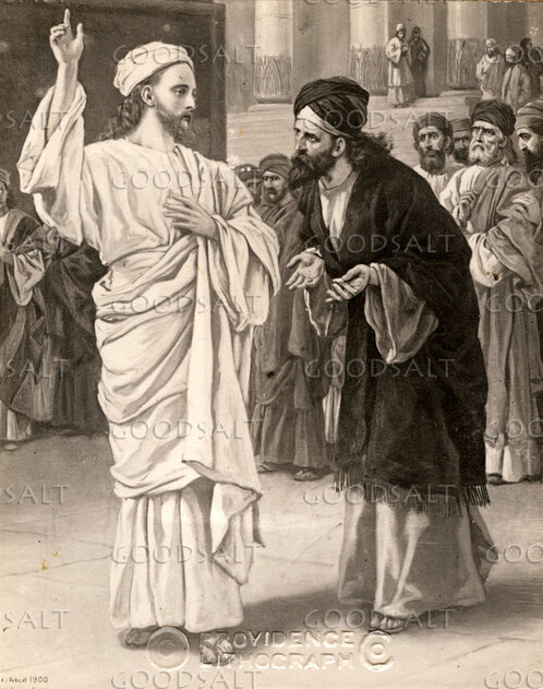 Jesus Silences the Pharisees