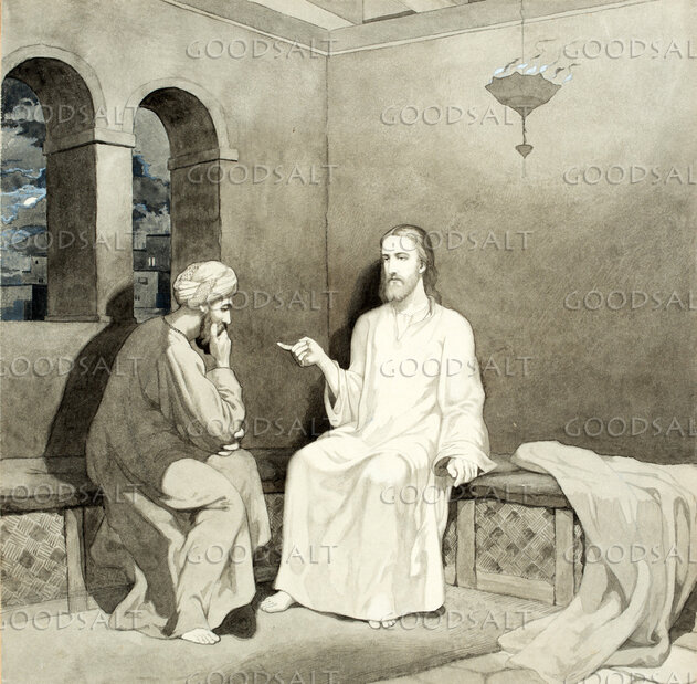 Jesus Speaks With Nicodemus