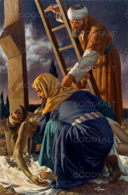 Jesus Taken Down From Cross