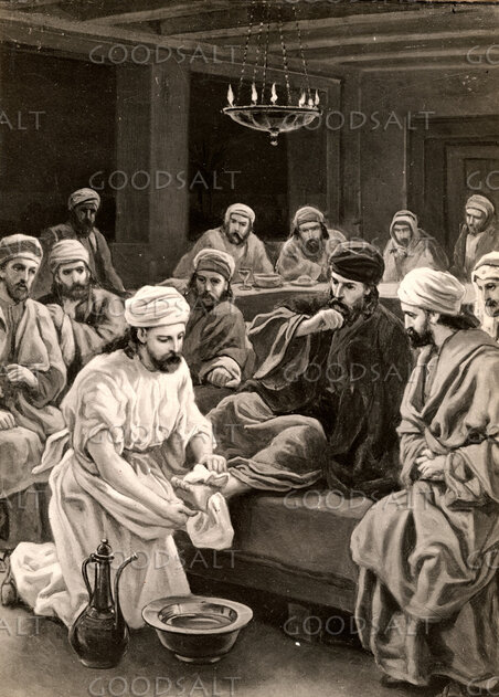 Jesus Washing Disciples Feet