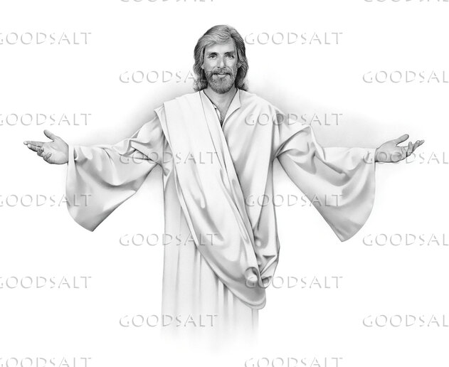 Jesus With Open Arms
