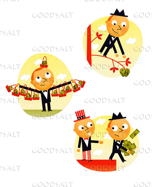 Man Using Money