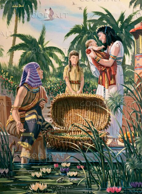Moses and Pharo's Daughter