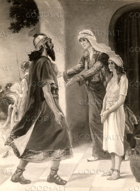 Naaman and the Captive Maid