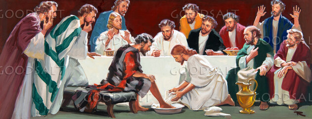 Ordinance of Humility : Jesus Washes the Disciples' Feet