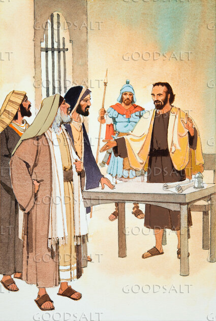 Paul the Apostle Greets Fellow Believers