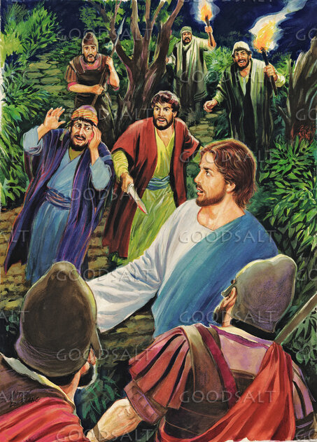 Peter Cutting Malchus' Ear