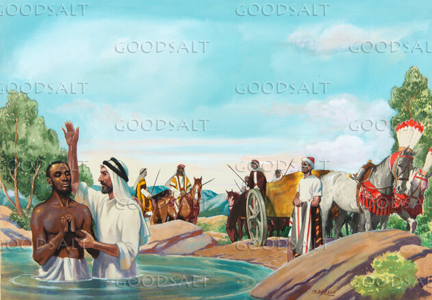 Philip and the Ethiopian on the Road to Gaza