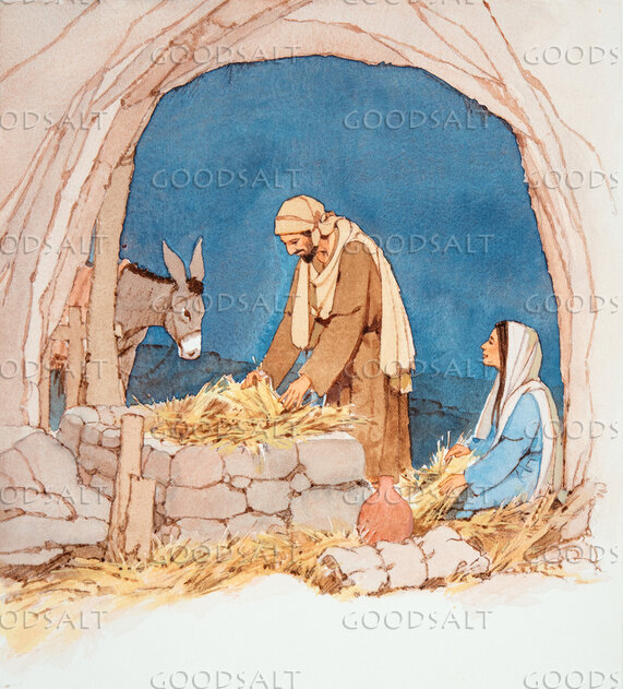 Preparing the Manger