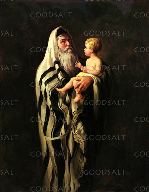 Simeon and Baby Jesus