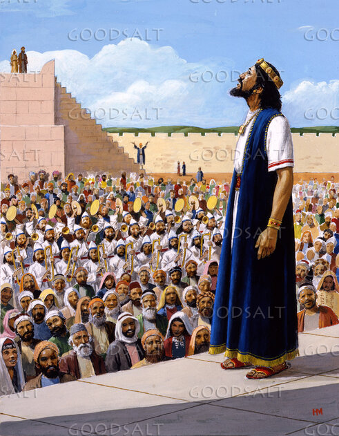 Solomon and the People Worship