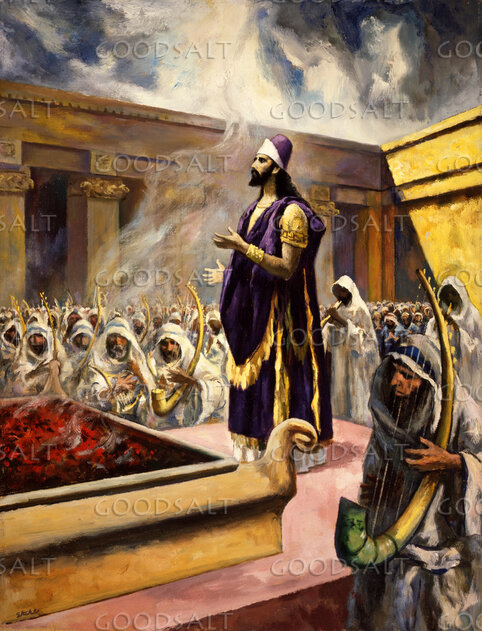 Solomon Dedicates the Temple