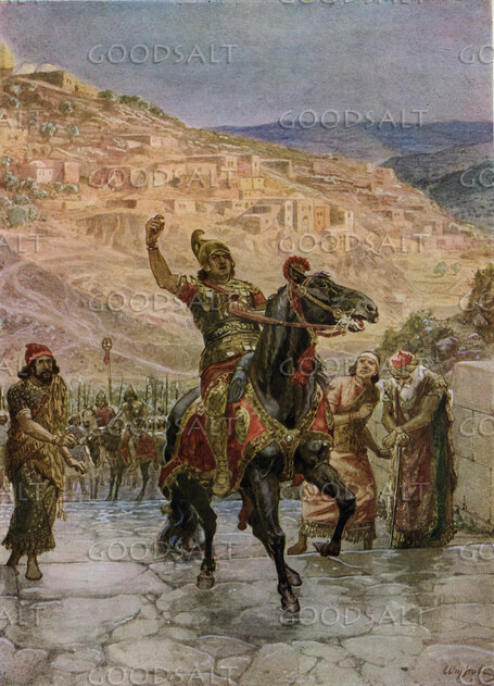 The Assyrian Rabshakeh Demanding the Surrender of Jerusalem