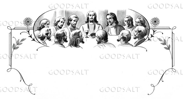 The Last Supper (framed Design)