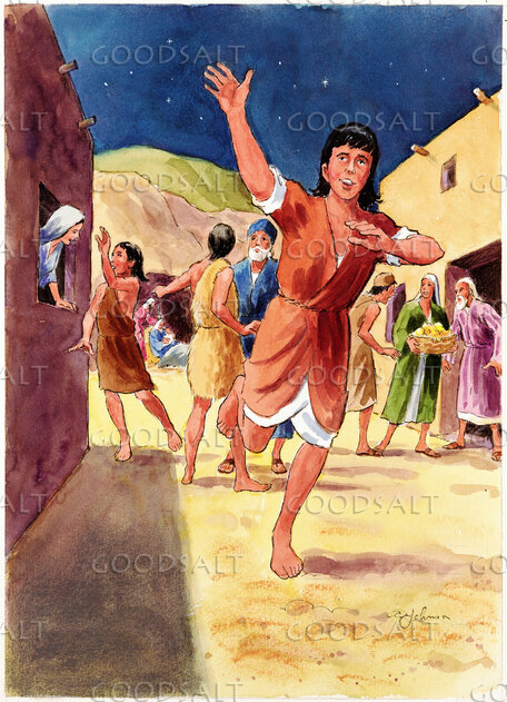 The Shepherds' Excitement