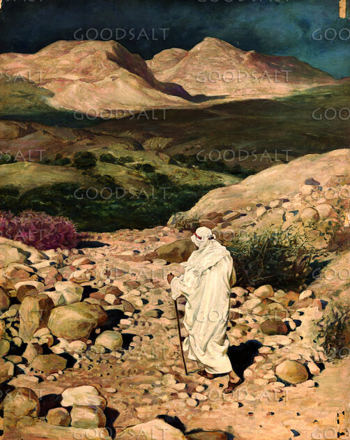 The Spirit Drives Jesus into the Wilderness