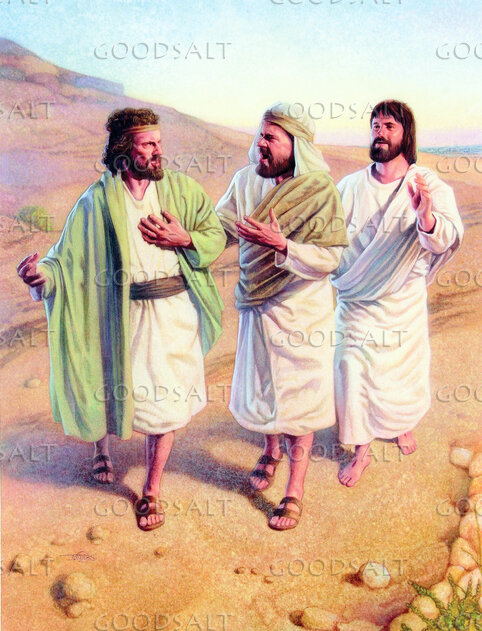 Two Men Walked With Jesus