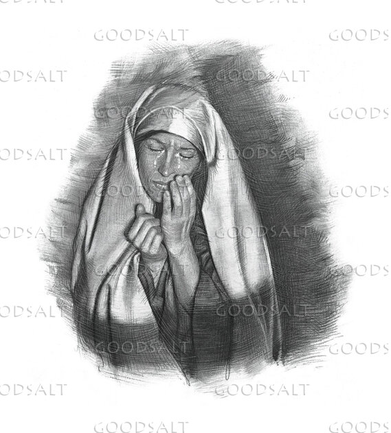 Woman in Tears