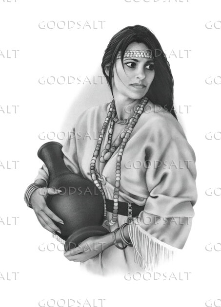 Woman With Water Jug