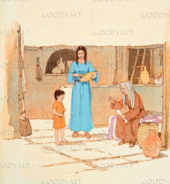 Young Timothy Grows Up With His Mother, Eunice, and His Gran