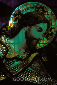 Christ in Stained Glass