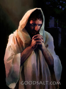 Jesus Praying in Gethsemane