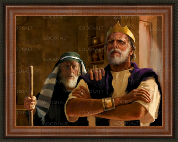 The Prophet Samuel and King Saul