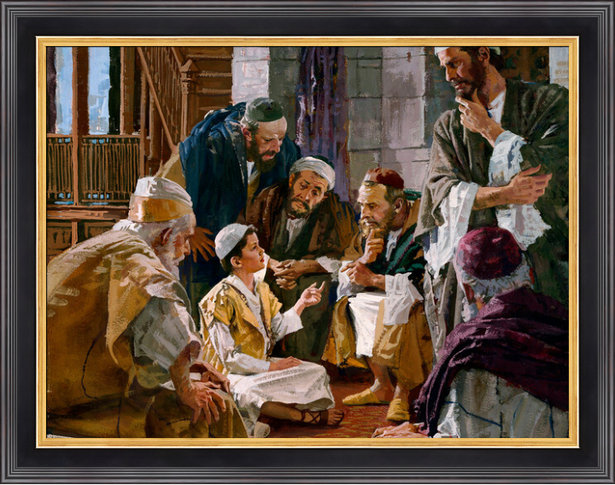 Boy Jesus Teaching the Teachers