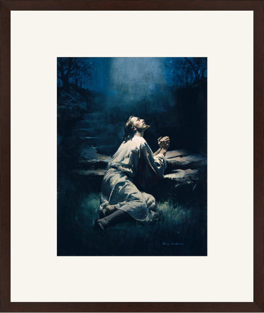 Jesus in Gethsemane