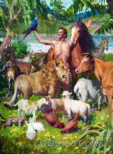 Adam Naming the Animals