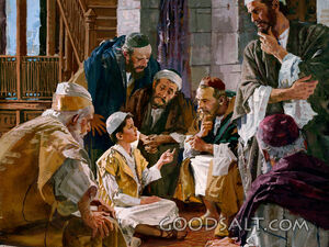 Boy Jesus Teaching the Teachers
