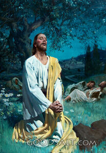 Christ Prays in Gethsemane
