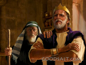 The Prophet Samuel and King Saul