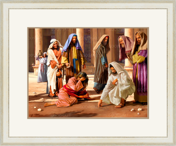 Jesus Writes in the Dust