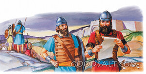 Joab Reads David’s Letter to Uriah